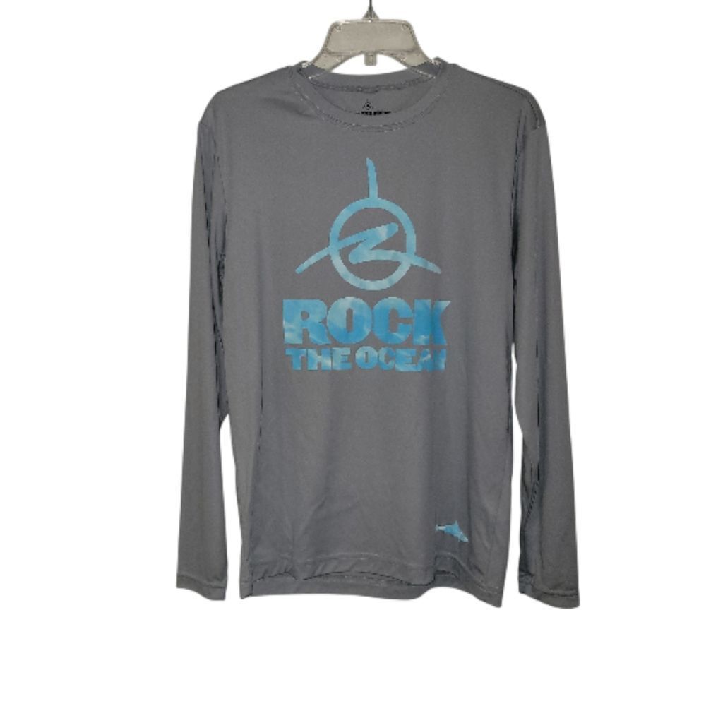 Gray Long Sleeve Tee
